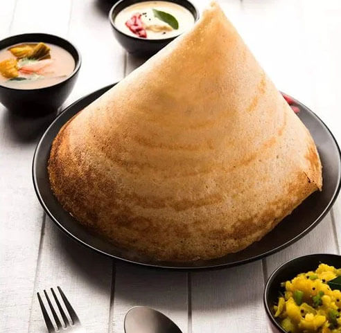 Ghee roast dosa